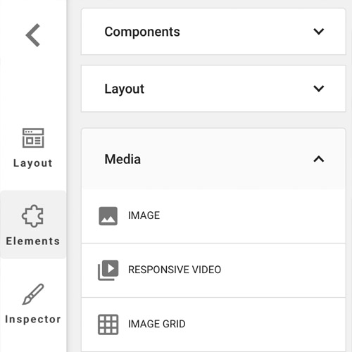 Visual app coder mockup